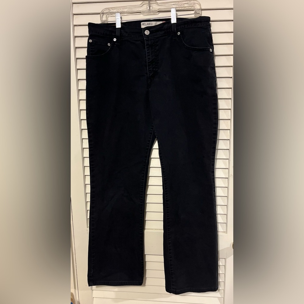 Levi's Black Boot Cut Jeans